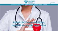 Desktop Screenshot of clinicamedicaurologica.com